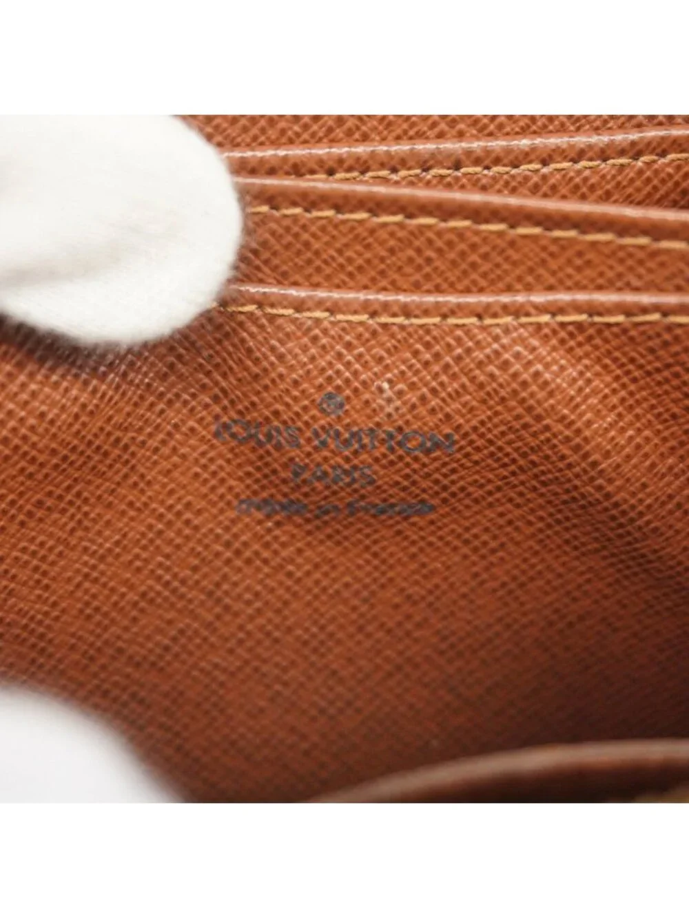 Louis Vuitton Coin Case Monogram Zippy Purse Brown